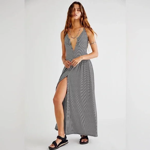 free people halter maxi dress Nina Halter Maxi Dress at Free people in black, size: S